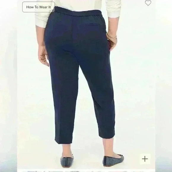J by J Crew Jamie Pant- Navy Plus size 20 - Picture 11 of 11